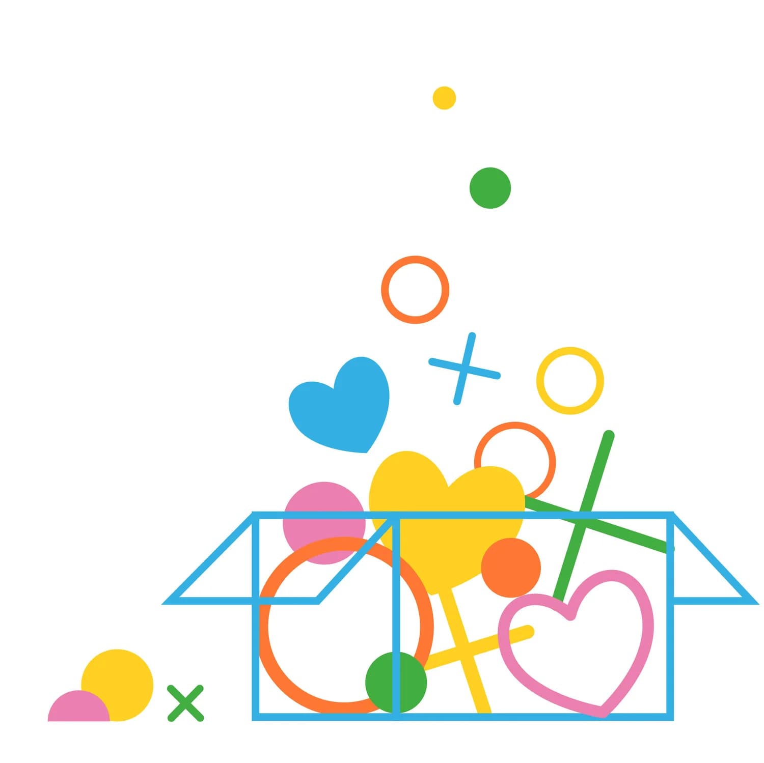 A Foxbox filled with thoughtful items for a hospitalized baby