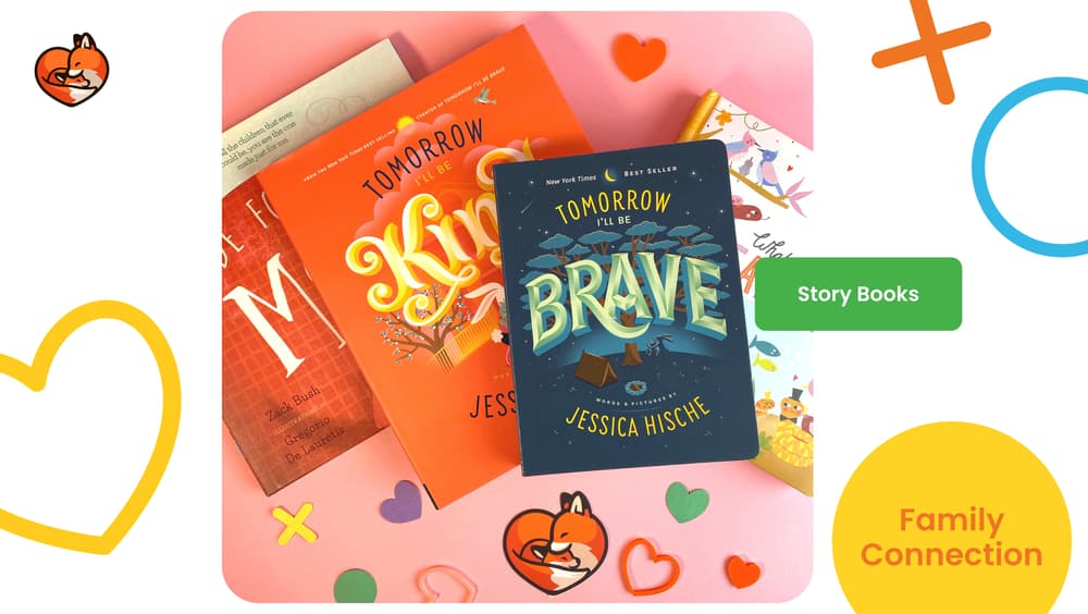 A big thank you to Jessica Hische & Penguin Young Readers! With their kind and generous support every baby will receive a copy of Tomorrow I’ll Be Brave. (We even have a few copies of Tomorrow I’ll Be Kind to share, too!)